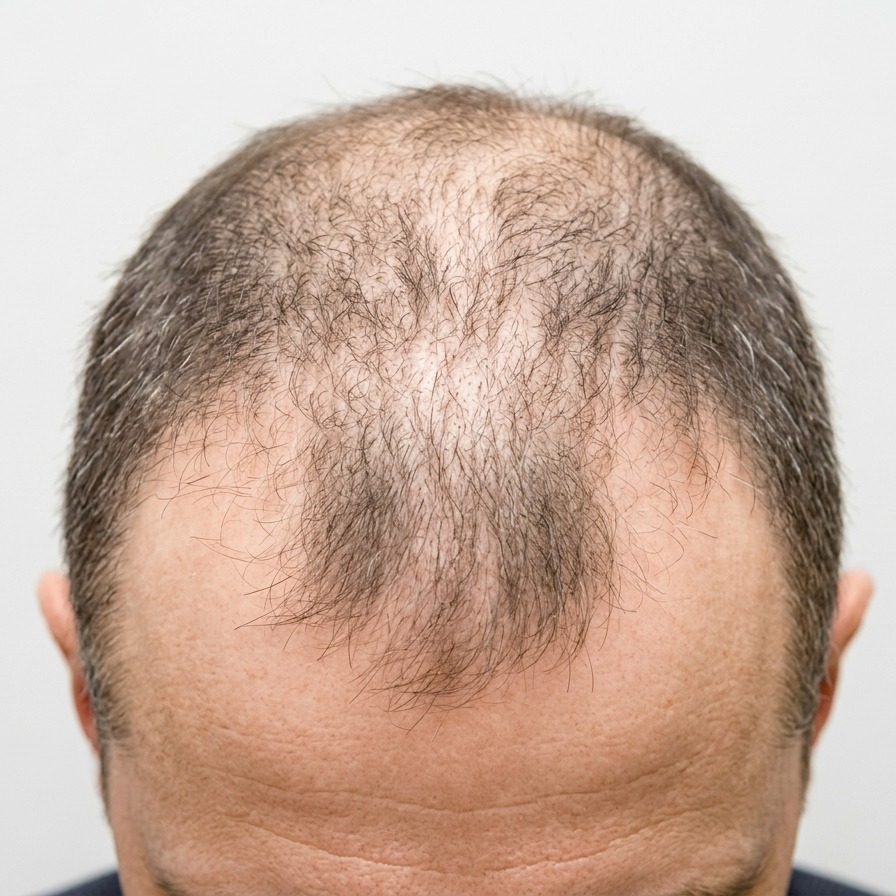Patient before treatment
