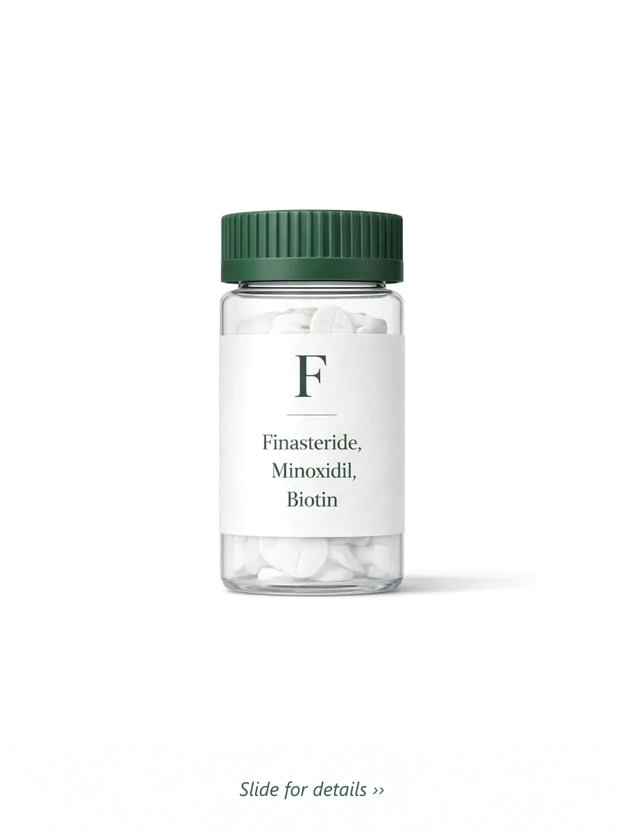 Compounded hair-loss medication