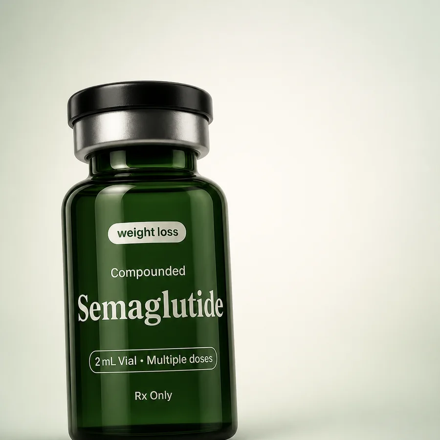 Compounded Semaglutide vial