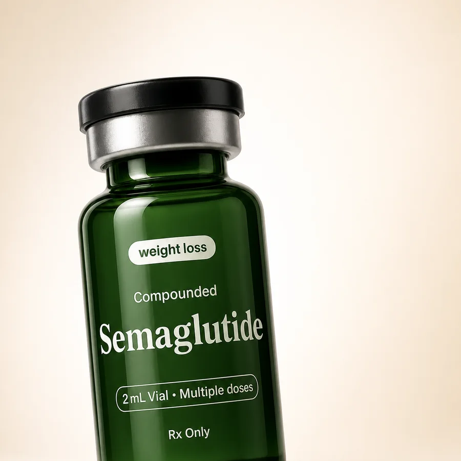 Compounded Semaglutide vial